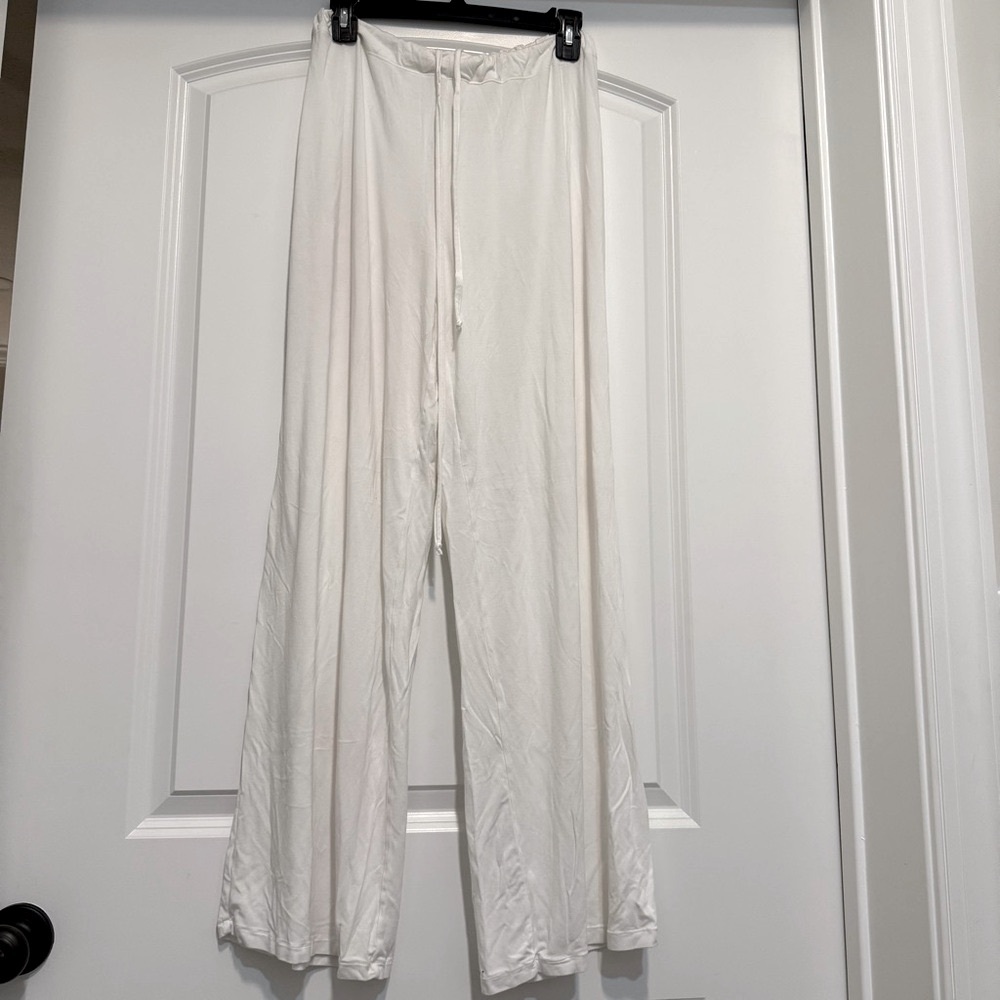 SKIMS White Pajama Pants